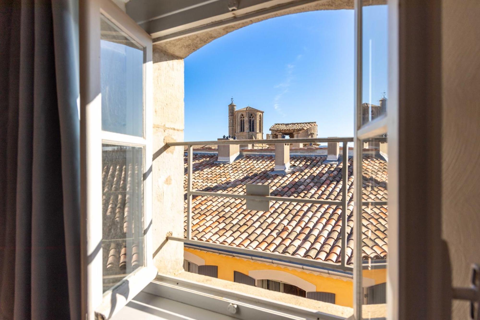 Bel Appartement avec cour au cœur de la Bastide Carcassonne Extérieur photo